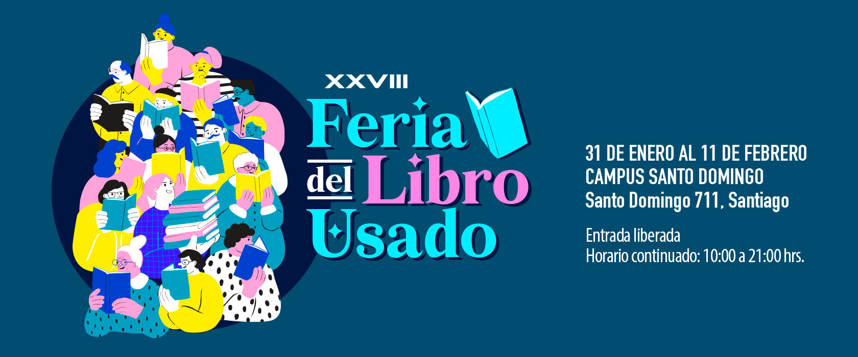 XXVIII Feria del Libro Usado - Universidad Mayor