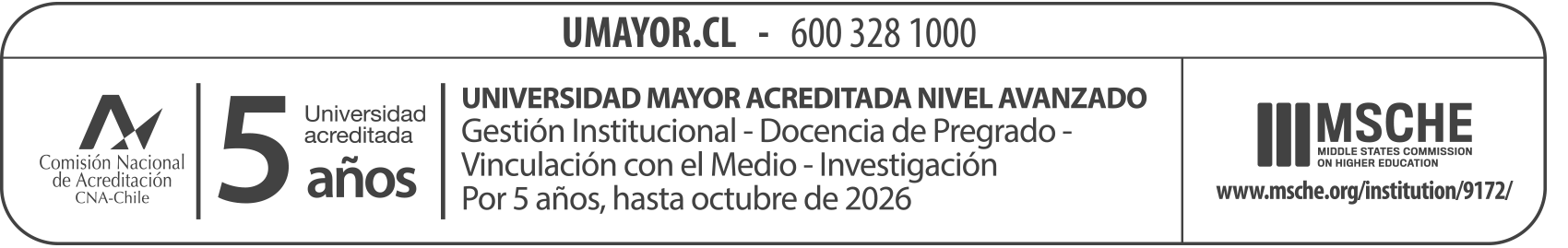 Universidad Acreditada 2015-2020 CNA