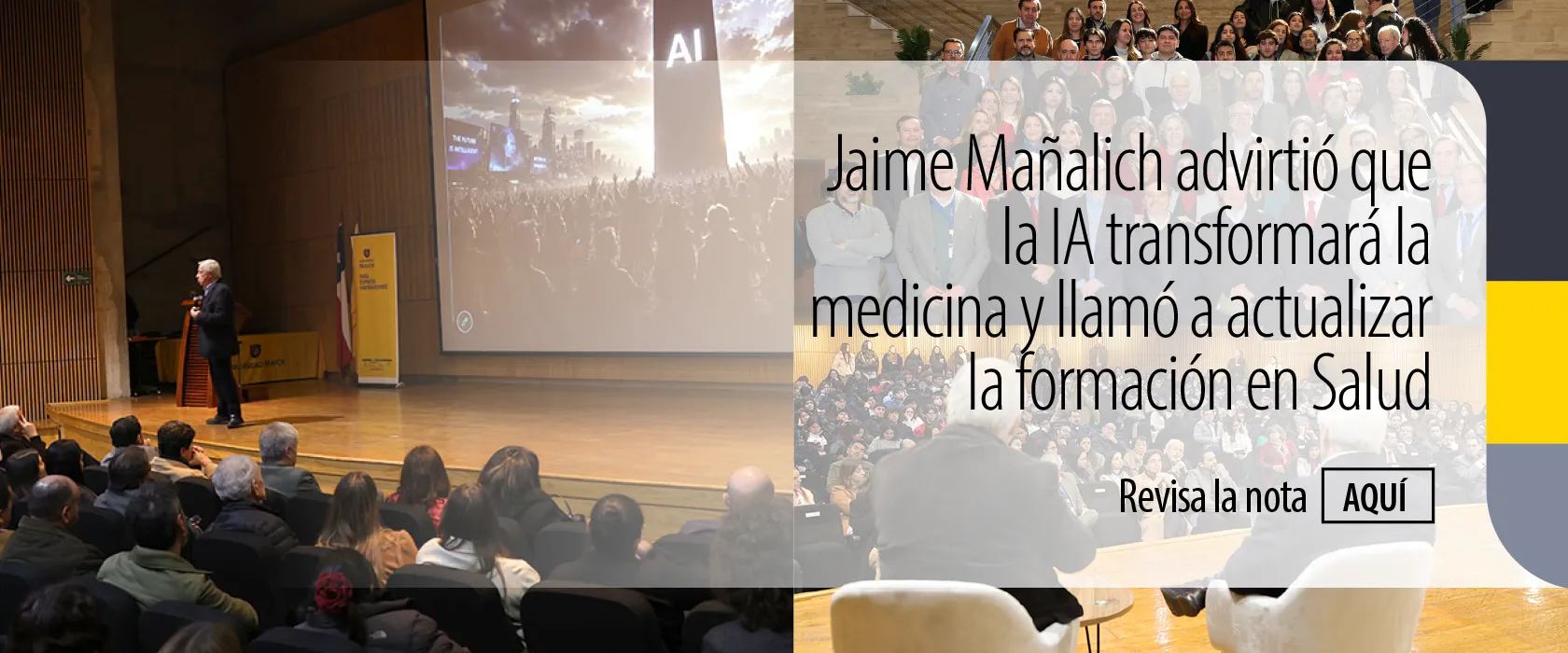 Jaime Mañalich advirtió que la IA transformará la medicina y llamó a actualizar la formación en Salud