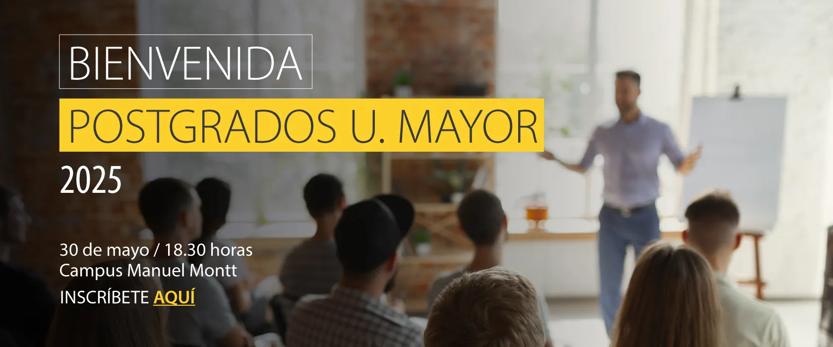 Bienvenida Postgrados U.Mayor Santiago