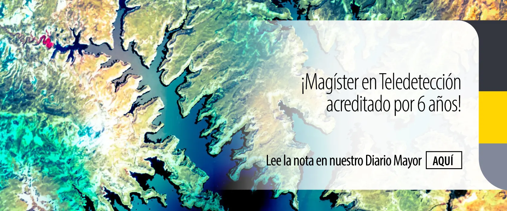 Magíster en Teledetección U. Mayor obtiene 6 años de acreditación