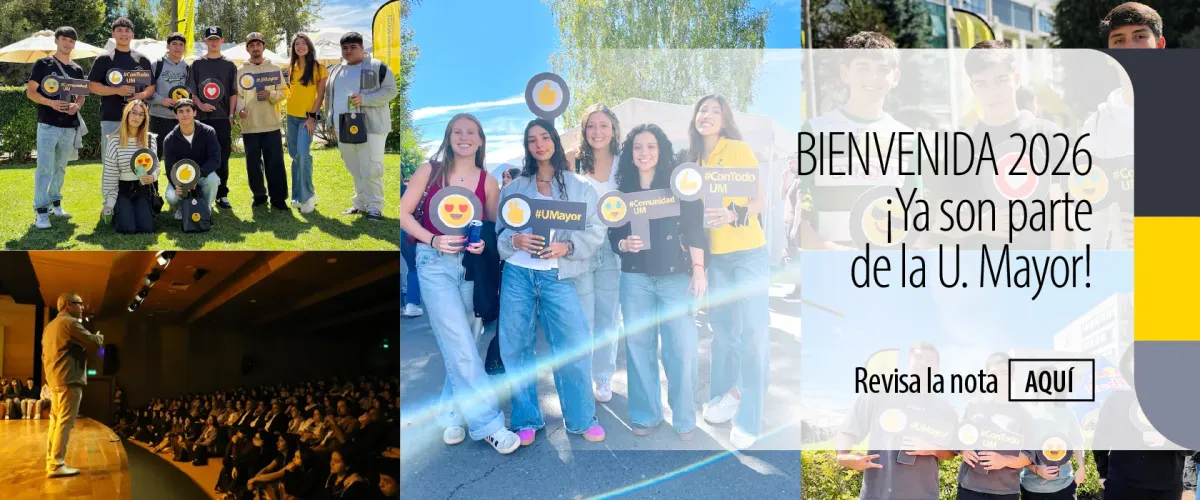 Nuevos estudiantes tuvieron su Bienvenida 2026 a la Universidad Mayor