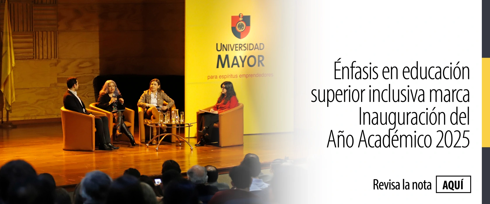 Énfasis en educación superior inclusiva marca inauguración del Año Académico 2025 en la sede Temuco