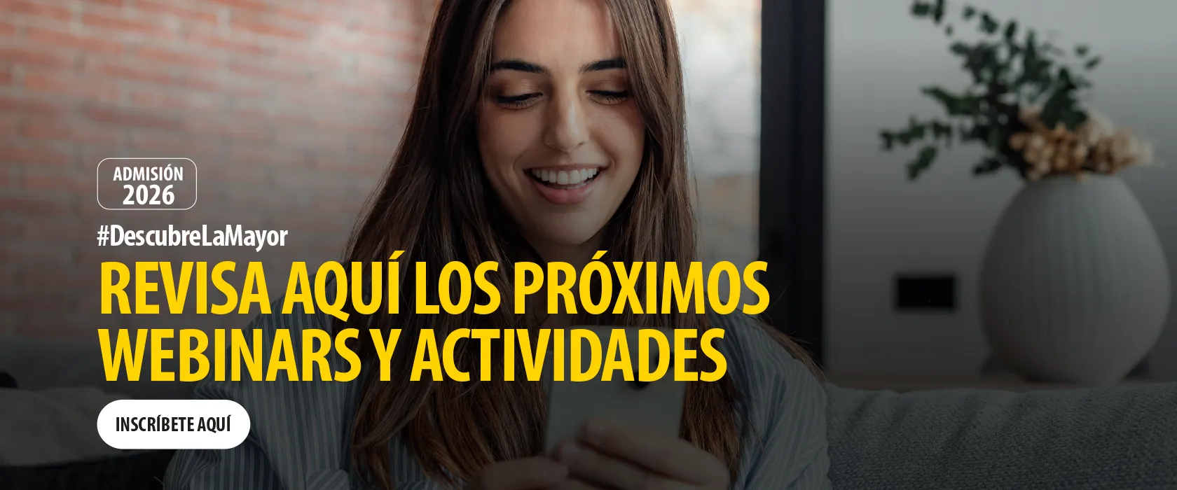 Revisa aquí los próximos webinars y actividades