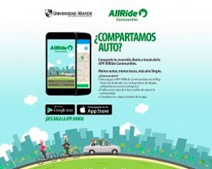 Transporte sustentable APP Allride  UMayor